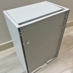 無印良品　ホワイトグレー　再生ポリプロピレン入り　小物収納ケース 大の画像