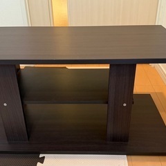 圧迫感が少ないテレビ台　　の画像