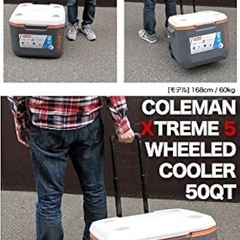 コールマンクーラーボックスの画像