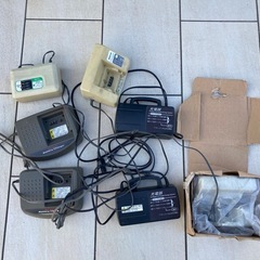 中古電動自転車充電器の画像
