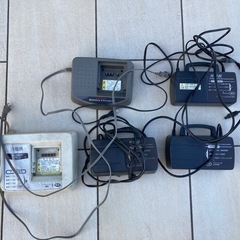 中古電動自転車充電器の画像