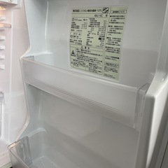 無印良品　ノンフロン電気冷蔵庫（137L）の画像