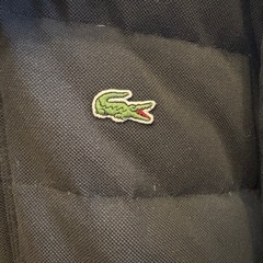 LACOSTE ブラック ダウンジャケット 50/4の画像
