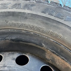 15インチ BRIDGESTONE スタッドレスタイヤの画像