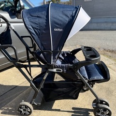 2人乗りベビーカーの画像