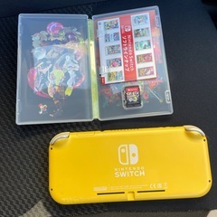 switch lite本体＆スプラトゥーン3セットの画像
