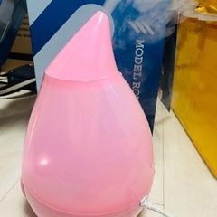 SHIZUKU PLUS+ ピンク 加湿器の画像