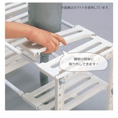 Belca(ベルカ) キッチン収納 シンク下フリーラック 伸縮タイプの画像
