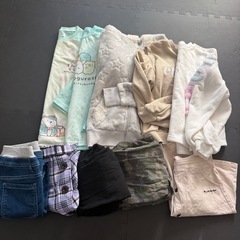 無料にもなります。　女の子洋服　150センチの画像