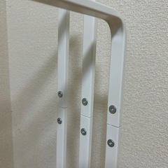 【あと２日で処分&今なら無料】タオルハンガー／タオルかけ（ホワイト）の画像