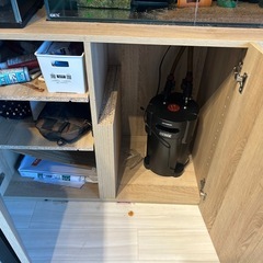 大阪市内無料で配達します！90センチ水槽、水槽台、他モロモロセット の画像