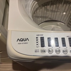 アクア　10kg洗濯機　中古　完動品の画像