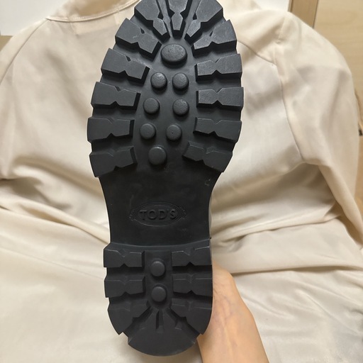 【新品】 TODS レザーチェルシーブーツブラック 35M 22.5cm ブランド　シューズ