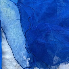 越冬　木囲い網、ネット　5枚の画像