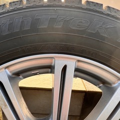 195/65-15 スタッドレスホイール4本セット　バリ山の画像
