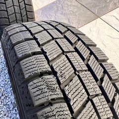 195/65-15 スタッドレスホイール4本セット　バリ山の画像