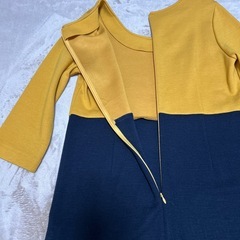 七分袖ワンピース　made in Japanの画像