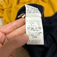 七分袖ワンピース　made in Japanの画像