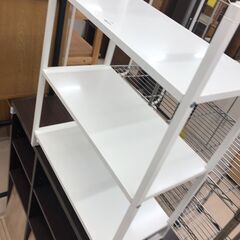 【ジャングルジャングル和歌山店】【Wa3575】三段ラック リユースショップ リサイクルショップ 中古家具 中古家電 中古自転車 古着 冷蔵庫（の画像