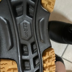 スノーブーツ　ブラックの画像