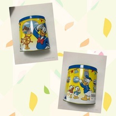 東京ディズニーランドチョコレート、お菓子、空き缶4つの画像