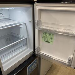 J3452 【リユースのサカイ柏店】　Haier　ハイアール 2ドア冷蔵庫　右開き　JR-F15KS　　2025年製　クリーニング済み　参考価格：47,278円の画像