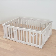 Popomi▪️ベビーサークル   ベビーフェンス ドア付き   の画像