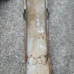 ヤマハGT50/80初期二本サス用前後フェンダーの画像