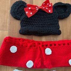 ニューボーンフォト　ミニー　ディズニーの画像