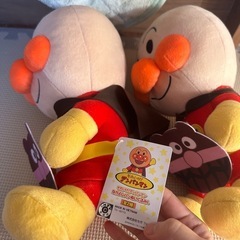 アンパンマンのなかよしぬいぐるみですの画像