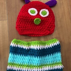 ニューボーンフォト　はらぺこあおむしの画像