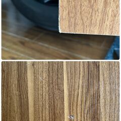 卓球台 セパレート式 モクメ 約 幅240×奥行120×高75cm 中古品 ネットなどおまけ付　直接引取大歓迎‼　地域限定有料配送サービスあり‼の画像