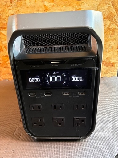 【3/8まで】 早い者勝ちEcoFlow DELTA 3（エコフロー デルタ3）ポータブル電源