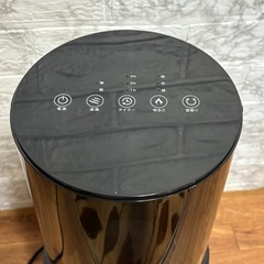 2021年製 温風ヒーター 暖炉風ライト付き AKT100880の画像