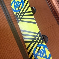 スノーボード板&ビンディングセット　90cmの画像