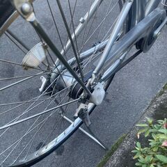 リサイクルショップどりーむ天保山店　No589 BRIDGESTONE　自転車　アルベルト　ギア内装三段切り替え　ライト欠品(´;ω;｀)　ベルトドライブで安心♪の画像