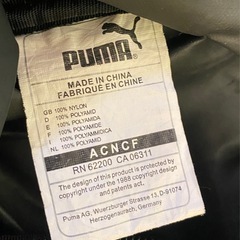 ボストンバッグ　PUMA プーマ　ブラックの画像