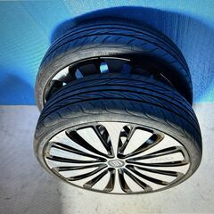 DAD ギャルソン ヴェルーガ 17×5.5J +45　4×100　YOKOHAMA DNA S.drive 165/40R17、72V　中古の画像
