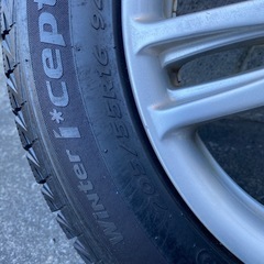 スタッドレスタイヤ　205/55/R16 アルミホイール付きの画像
