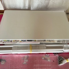 ハンガーシェルフ　  ホワイトの画像