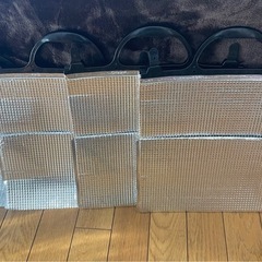 保存容器2種類　保冷バックの画像