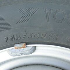 軽トラック　軽バン　スタッドレス　ヨコハマ　145-80-12の画像