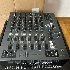 【即決】名機 ALLEN＆HEATH（アレン＆ヒース）XONE:62 DJミキサー ! プロケーブルでの購入。1オーナーの画像