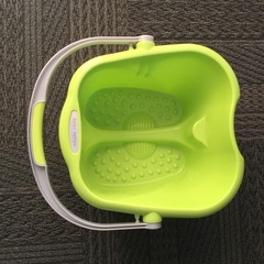 足湯バケツ　グリーンの画像