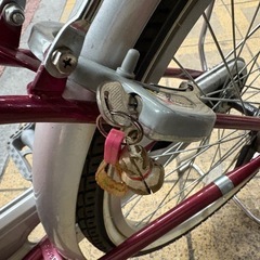 配達可能　美品　ママチャリ　オートライト　24インチの画像