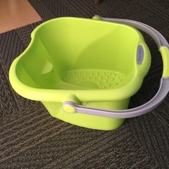 足湯バケツ　グリーンの画像