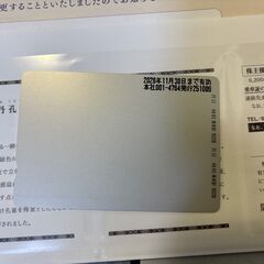 阪急阪神グループ　株主優待券（25回カード１枚）未使用の画像