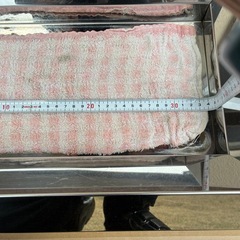 トラック中型車用50角ステンレスナンバ枠の画像