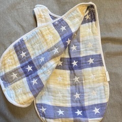 ガーゼ　スリーパー　70～新生児サイズの画像