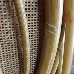 籐（ラタン）⑧ ４連衝立【引取限定】の画像